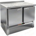 Стол холодильный HiCold GNE 11/TN (каменная столешница)
