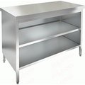 Стол центральный, закрытый с трёх сторон, с полкой НСЗО-15/7
