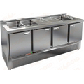 Стол холодильный для салатов HiCold SLE3-1111GN (без крышки)