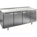 Стол холодильный HiCold GN 111/TN (полипропиленовая столешница)
