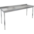 Стол пристенный с бортом (столешница 1мм) НСО-18/7Б-1