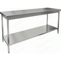 Стол разделочный центральный с полкой (столешница 1мм) НСО-17/7П-1