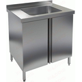 Стол закрытый с моечной ванной НСЗ1М-8/6Б