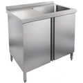 Стол закрытый с моечной ванной НСЗ1М-9/7БП(БЛ)