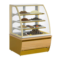 Кондитерский прилавок Norpe AIDA-90-M (золотистый)