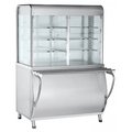 Прилавок-витрина тепловой ПВТ-70М (закрытая витрина)