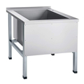 Ванна котломоечная 1-секц. ВМП-7-1 (мойка 604х600х500 мм) вся нерж.