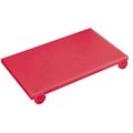 Доска разделочная с упорами Paderno 60x40 см (красная)