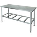 Стол разделочно-производственный без бортов СРП-0-0,4/1,0 (нержавейка)
