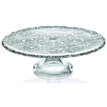Подставка для торта на ножке IVV ARABESQUE 32 см (прозрачная)
