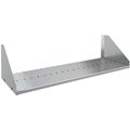 Полка настенная сплошная с перфорацией НПС-9/4 П