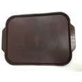 Пластиковый поднос Iterma 450*350 (коричневый) Пластиковый поднос Iterma 450*350 (коричневый)