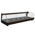Тепловая настольная витрина Полюс A37 SH 1,0-1 (Carboma ВТ-1,0) (5 гастроемкостей в комплекте)