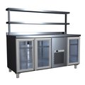 Холодильный стол Полюс T70 M2-1-G 9006 (2GNG/NT Полюс)