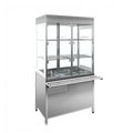 Прилавок-витрина для холодных закусок (с охлаждаемой ванной) Финист ПВХв 1200