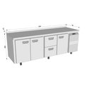 Холодильный стол Финист СХС-700-3/2
