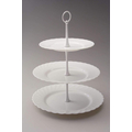 Этажерка для фруктов Arcopal Trianon 3-ярусная (стеклокерамика)