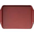 Пластиковый поднос 30х43 см Cambro 1217FFH 416 (клюквенный)