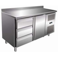 Стол с морозильным шкафом COOLEQ GN2230BT бортик, 3 ящика+1 дверь