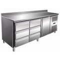 Стол с охлаждаемым шкафом COOLEQ GN3260TN бортик 6 ящиков+1 дверь