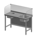 Стол для чистки рыбы СЧРЭП (ванна справа)