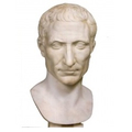 Гипсовая голова Гай Юлий Цезарь