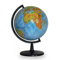 Глобус Земли физический диаметр 210 мм