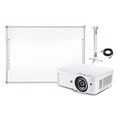 Интерактивная доска EdBoard 78'' + универсальный проектор Viewsonic PS501X