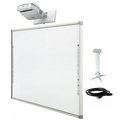 Интерактивная доска EdBoard 88'' + ультракороткофокусный проектор Epson EB-685W
