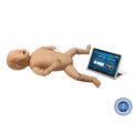 Манекен-тренажер ребёнка для проведения сердечно-лёгочной реанимации с планшетным компьютером