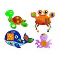 Набор бизибордов "Подводные обитатели"