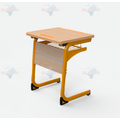 Стол ученический одноместный на плоскоовальной трубе