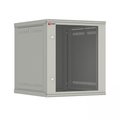 Шкаф телекоммуникационный настенный разборный 12U (600х650) съемные стенки дверь стекло