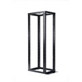 Стойка телекоммуникационная серверная 45U 1000 мм черная