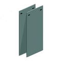 Глухая дверь для шкафов SR2 1200x800мм ВхШ