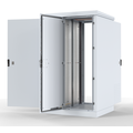 Шкаф уличный всепогодный напольный 36U (1000х900) электроотсек три двери