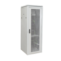 Напольный шкаф 42U 600х1000 двери перф/перф укомпл вводом и загл RAL 9005