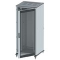 Напольный шкаф 47U Ш600хГ600 две перфорированные двери, крышаукомплектована вводом и заглушками