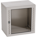 Шкаф телекоммуникационный навесной 12 U (600х600х400) дверь стекло