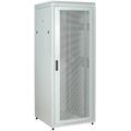 Шкаф сетевой 19 LINEA N 18U 800х800мм перфорированная передняя дверь задняя металлическая серый
