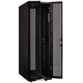 Шкаф сетевой 19 LINEA N 28U 800х800мм двустворчатая перфорированная дверь задняя перфорированная черный