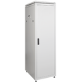 Шкаф сетевой 19дюйм ITK LINEA N 24U 600х800 мм металлическая передняя дверь серый