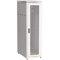 Шкаф сетевой 19дюйм LINEA N 42U 600х1000 мм перфные двери серый