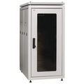 Шкаф сетевой 19дюйм LINEA N 47U 600х1000 мм стеклянная передняя дверь серый
