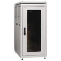 Шкаф сетевой ITK 42 юнита 600х1000 мм стеклянная передняя дверь