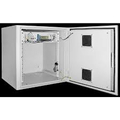 Шкаф уличный 19дюйм 12U 650x600 IP55 металл дверь серый
