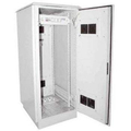 Шкаф уличный 19дюйм 9U 650x600 IP55 металл дверь серый