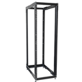 Стойка двухрамная 42U 600x800 мм глубина регулируемая с шагом 100мм до 1000мм черная