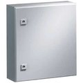 Шкаф настенный антивандальный 12U Ш600хВ605хГ450мм серый