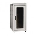 Шкаф сетевой 19дюйм LINEA N 33U 600х1000 мм стекл передняя дверь серый